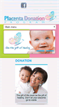 Mobile Screenshot of placentadonation.com